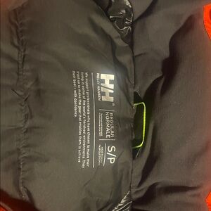Helly Hansen Black and Red Jacket